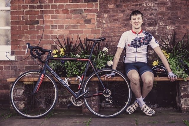 Chef Aidan takes on 5,000-mile cycle challenge