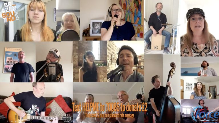 Musicians and medics record stay-at-home charity single