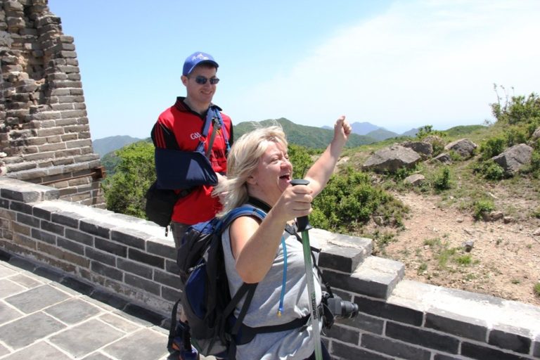 Tracey triumphs on Great Wall trek