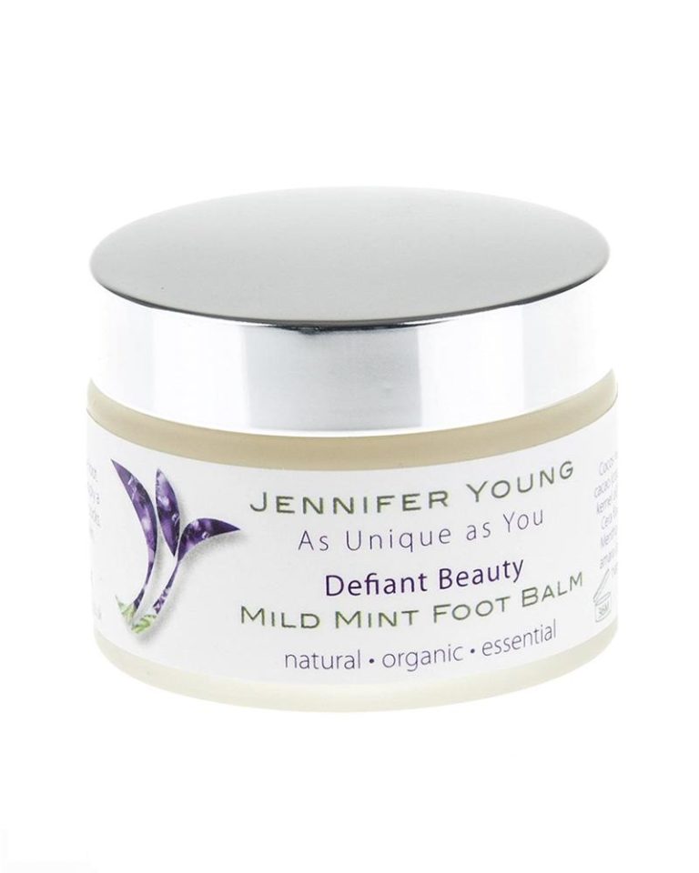 Jennifer Young Defiant Beauty Mild Mint Foot Balm