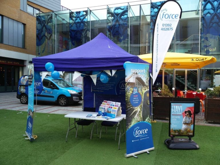 FORCE cancer awareness day in Princesshay