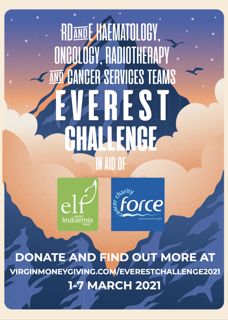 RD&E staff in Everest Challenge for local cancer charities