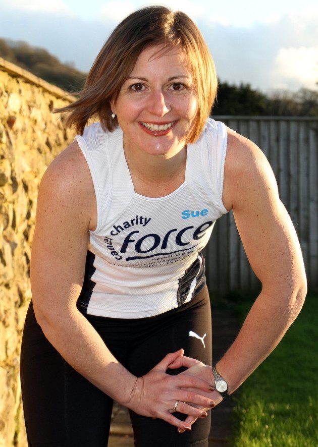 Sue all set for London Marathon challenge