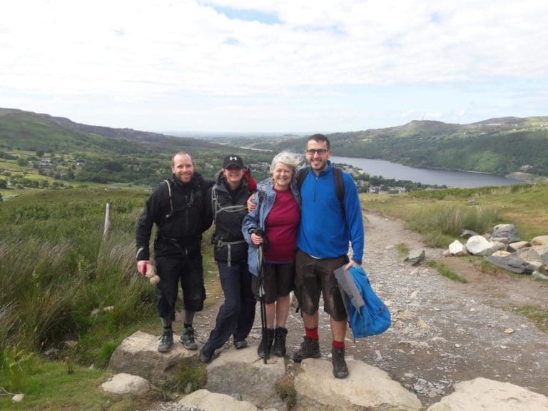 Triple challenge for three Exeter trekkers