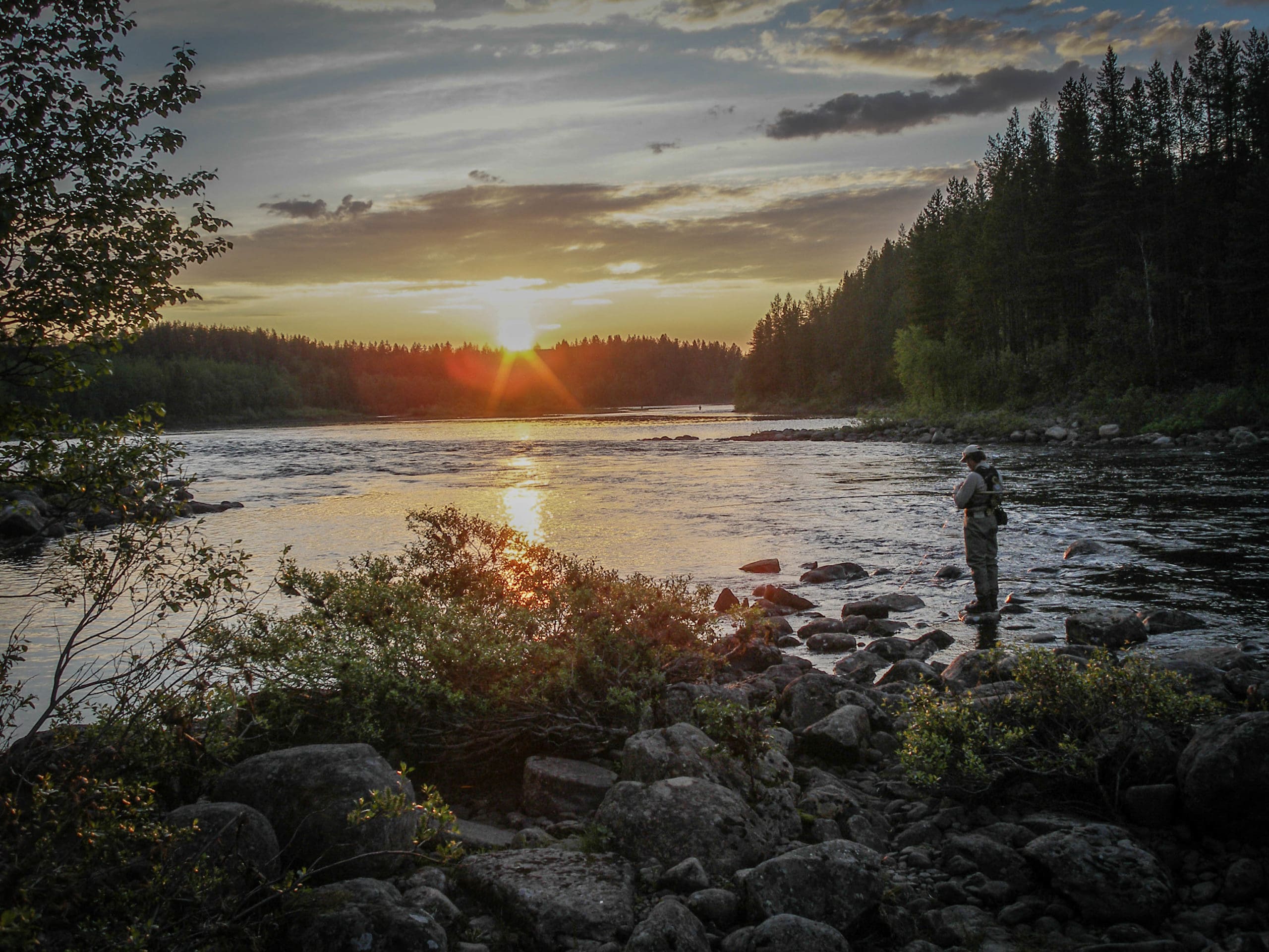 Duncan shares fly fishing success - Force Cancer Charity