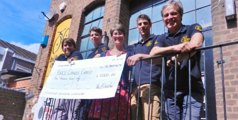Bike Shed continue their cycle of support