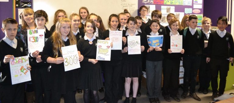 Teignmouth students hold sponsored silence