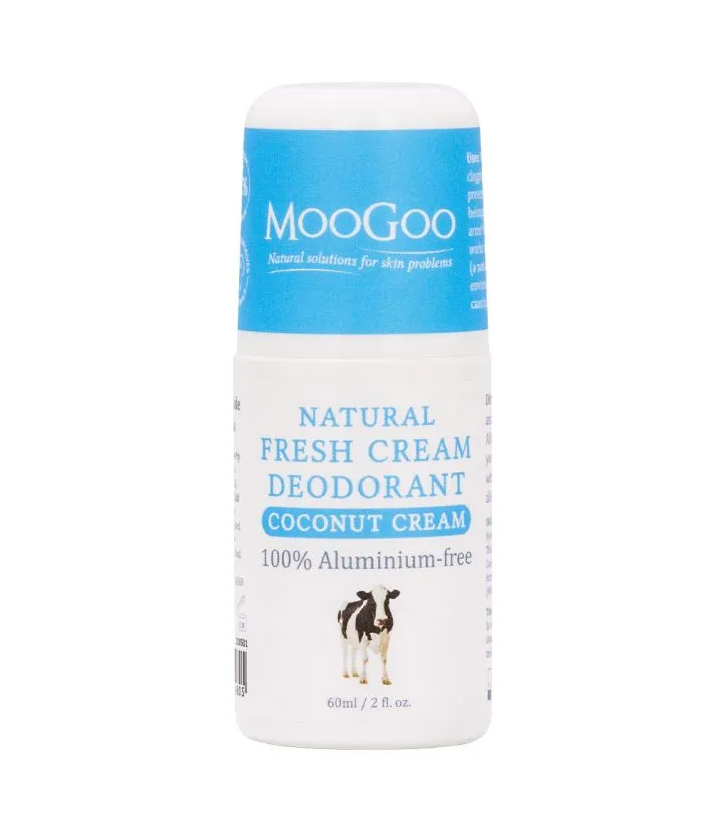 MooGoo Natural Fresh Cream Deodorant – Coconut Cream