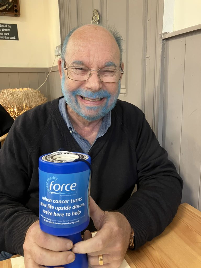 Mick turns blue for FORCE