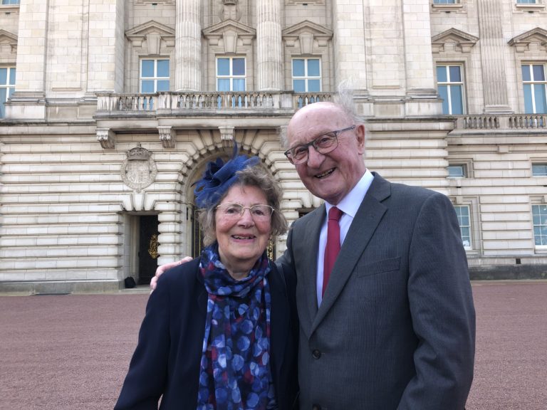 Palace honour for David and Jean