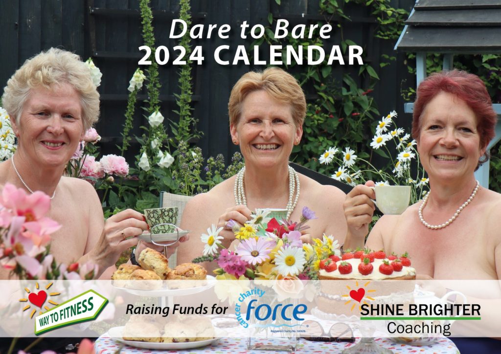 Front cover of Dare to Bare calendar