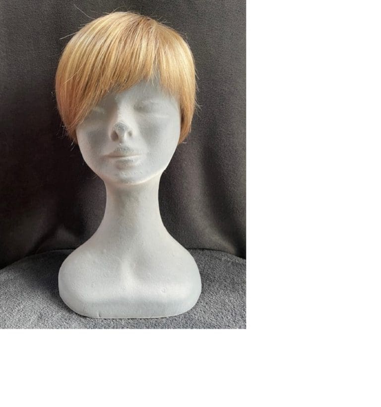 Blonde with a lace wig cap 118