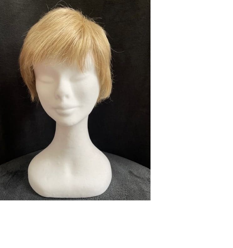 Blonde with a lace wig cap 125