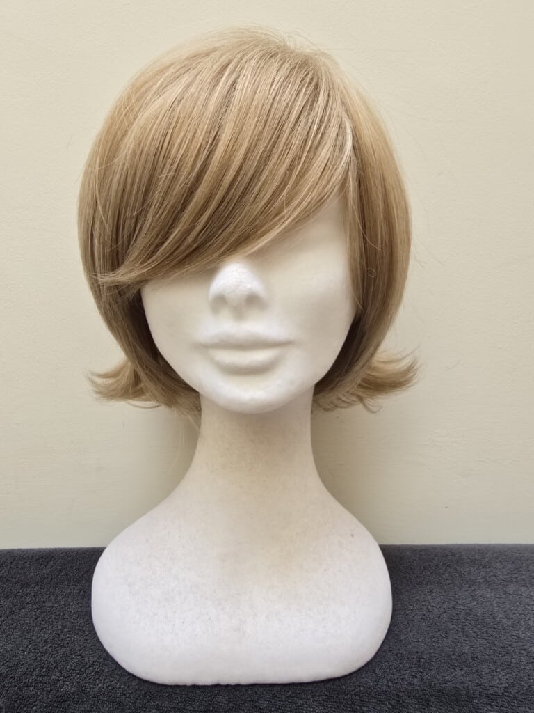 Blonde with a basic wig cap 045