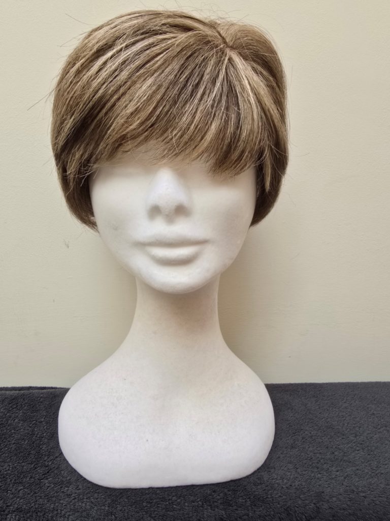 Brown with a lace wig cap 112