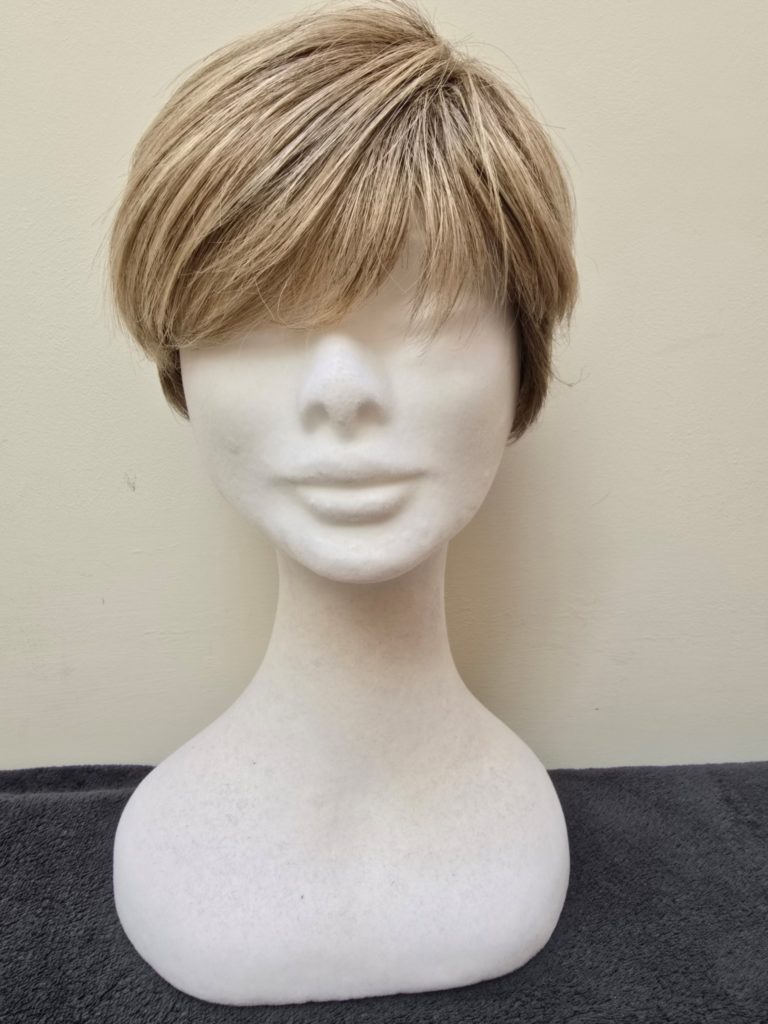 Blonde with a lace wig cap 118