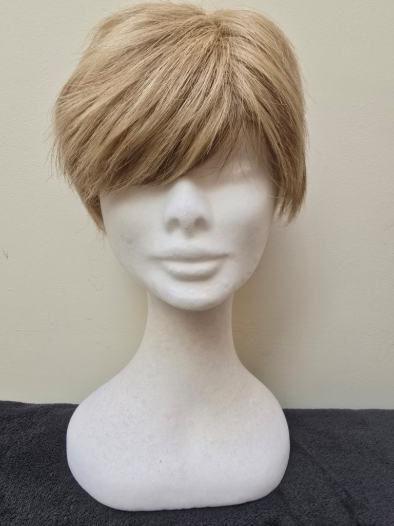 Blonde with a lace wig cap 124