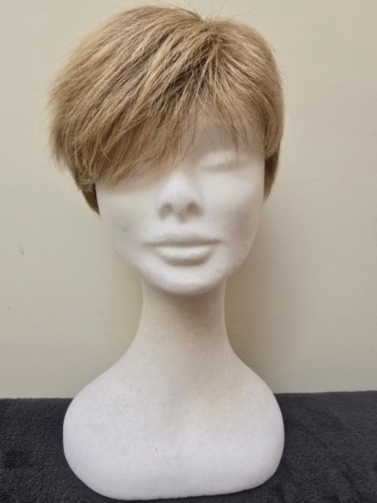 Blonde with a lace wig cap 125