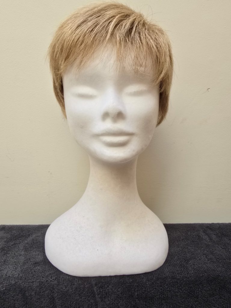 Blonde with a basic wig cap 126