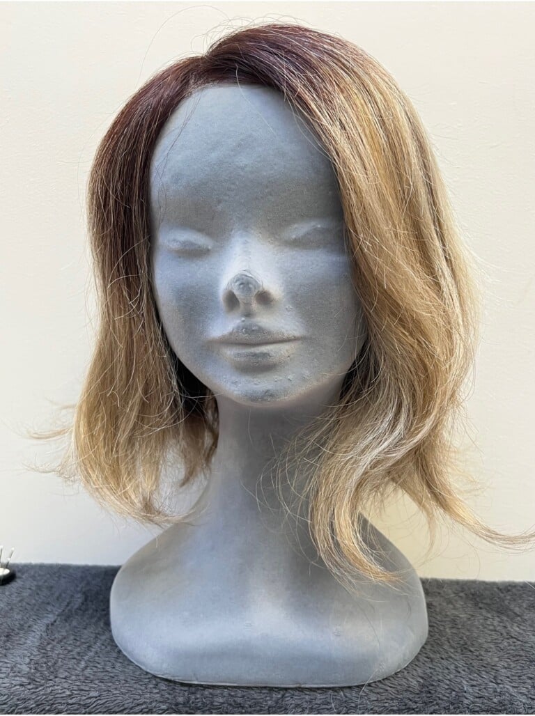 Brown with a monofilament cap 227