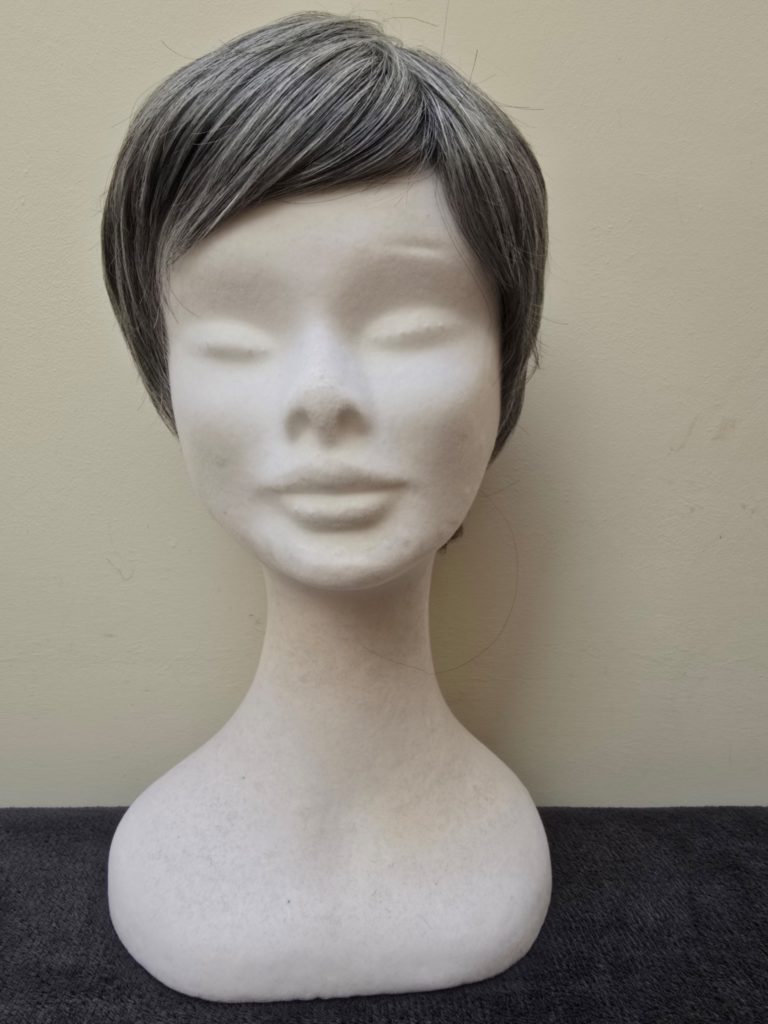 Dark Grey with a lace cap 308