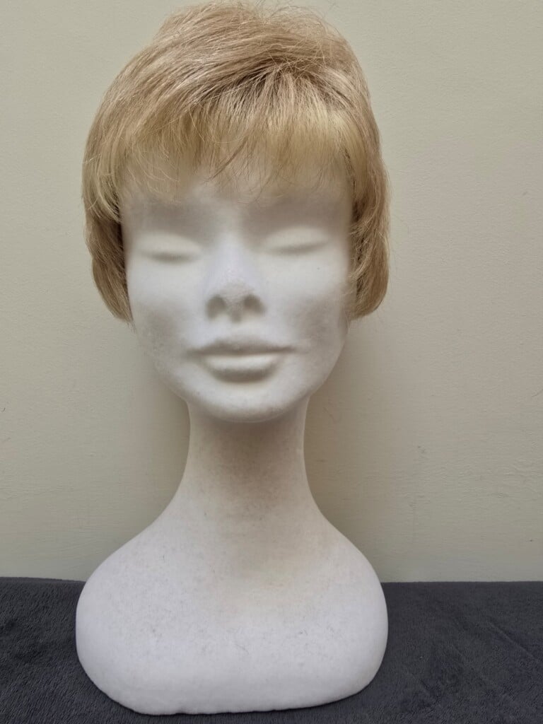 Blonde with a monofilament cap 386