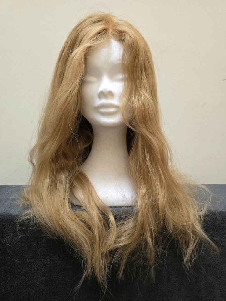 Blonde with a monofilament cap Wig no 450
