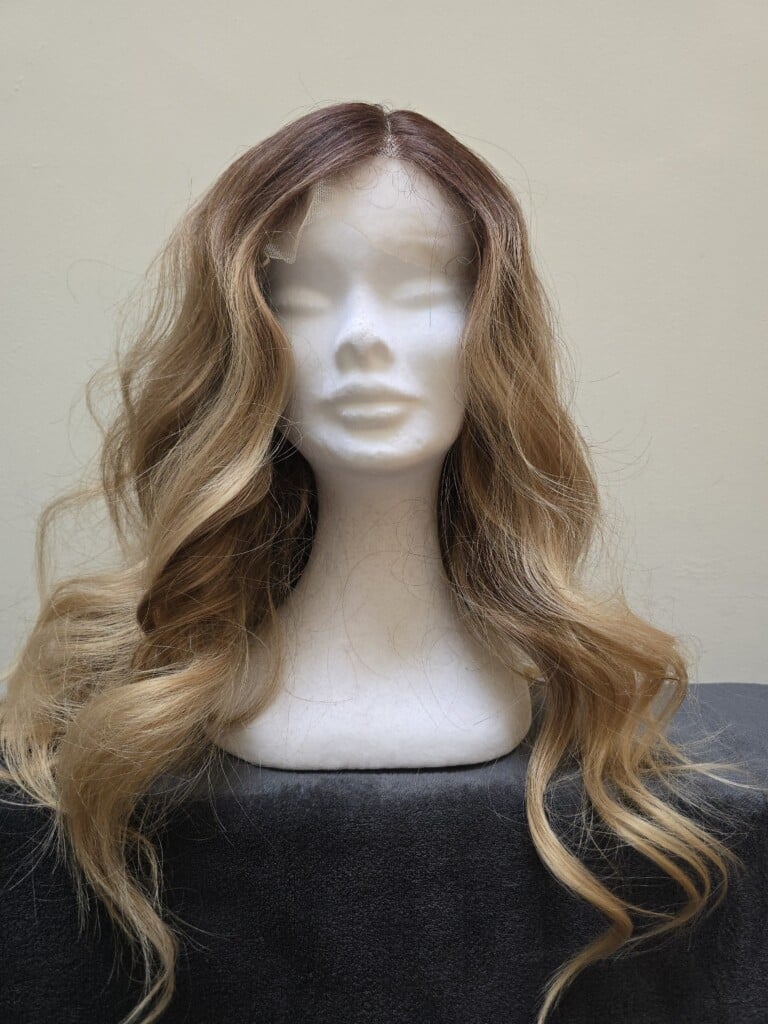 Blonde with basic cap Wig No 457