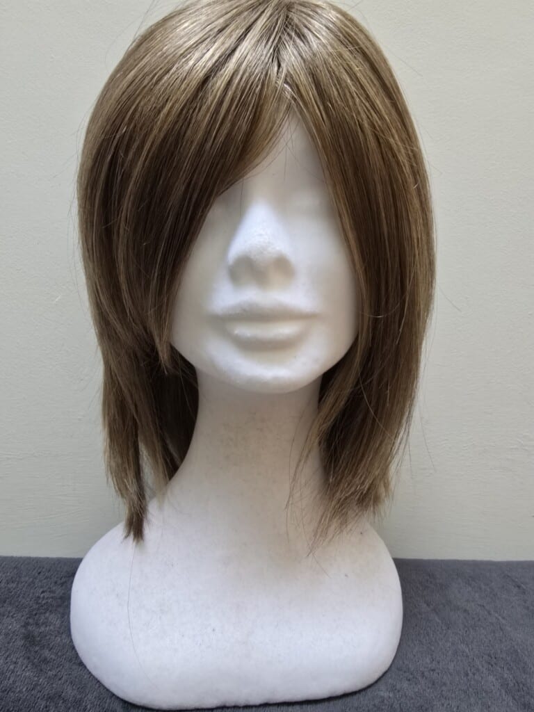 Brown with a monofilament cap Wig No 458