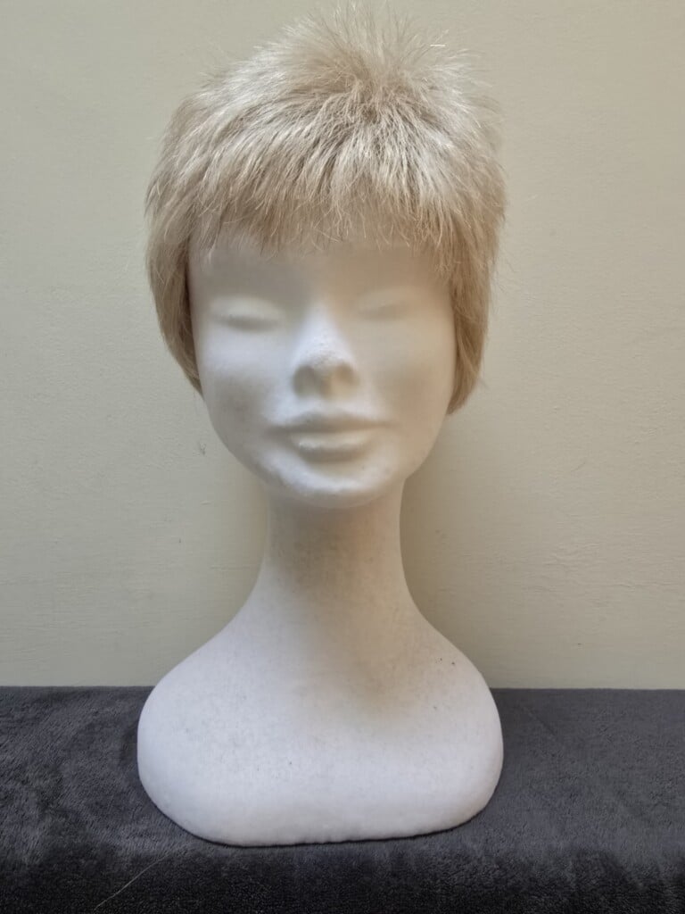 Blonde with a lace cap Wig No 464