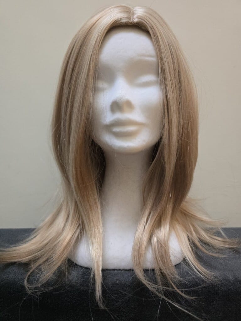 Blonde with a basic cap Wig No 466