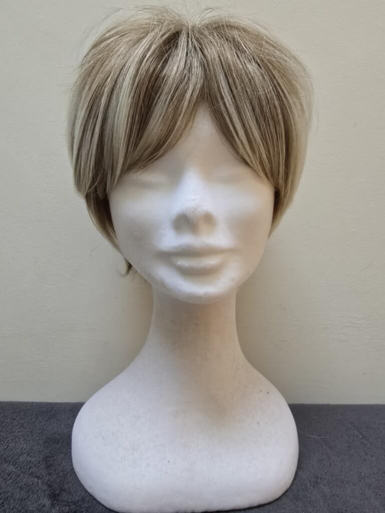 Blonde with a basic cap Wig No 467
