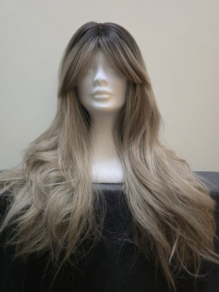 Blonde with a basic cap Wig No 471