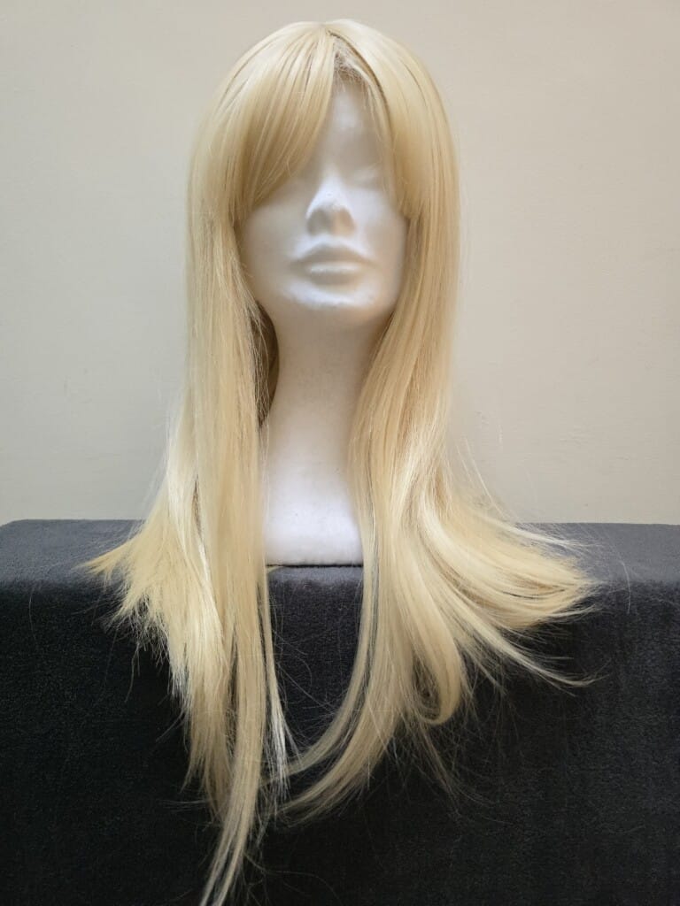 Blonde with a basic cap Wig No 470