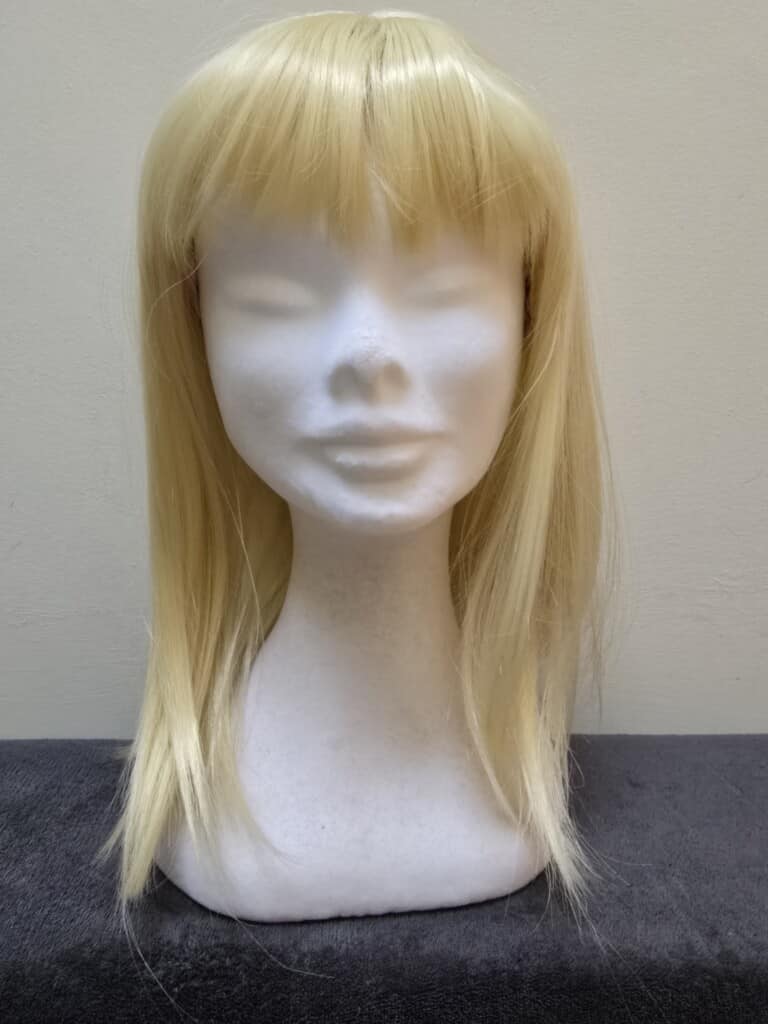 Blonde with a basic cap Wig no 472