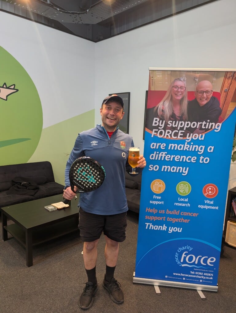 Konker raises funds for FORCE at padel tournament