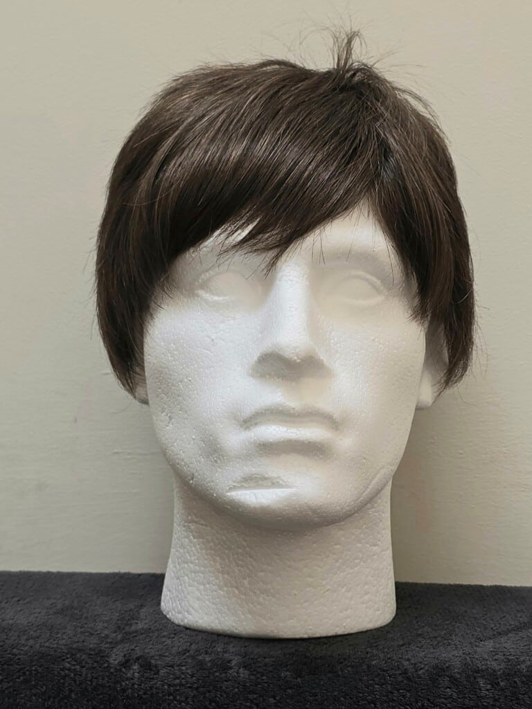 Brown with a Monofilament Cap Wig No. M008