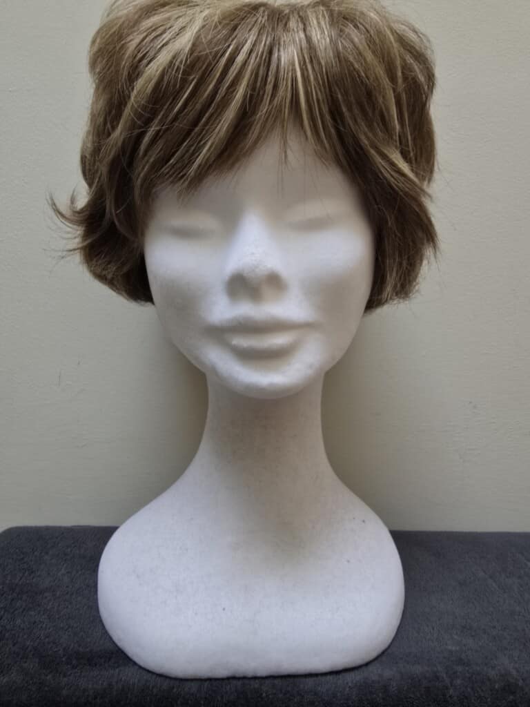 Brown with a Monofilament Cap and Lace Parting Wig No. 036