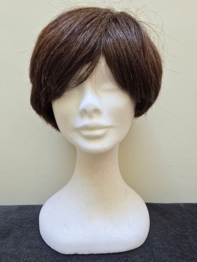 Red with a Monofilament Cap Wig No. 342