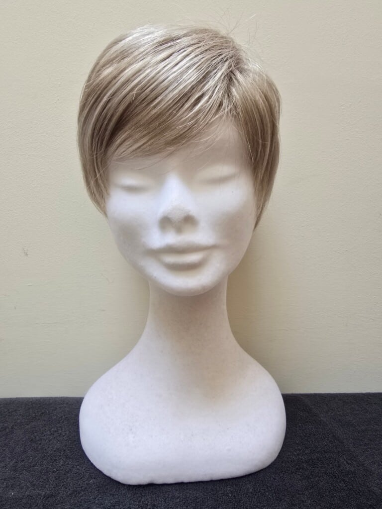 Blonde with a Basic Cap and Monofilament Parting Wig No. 345