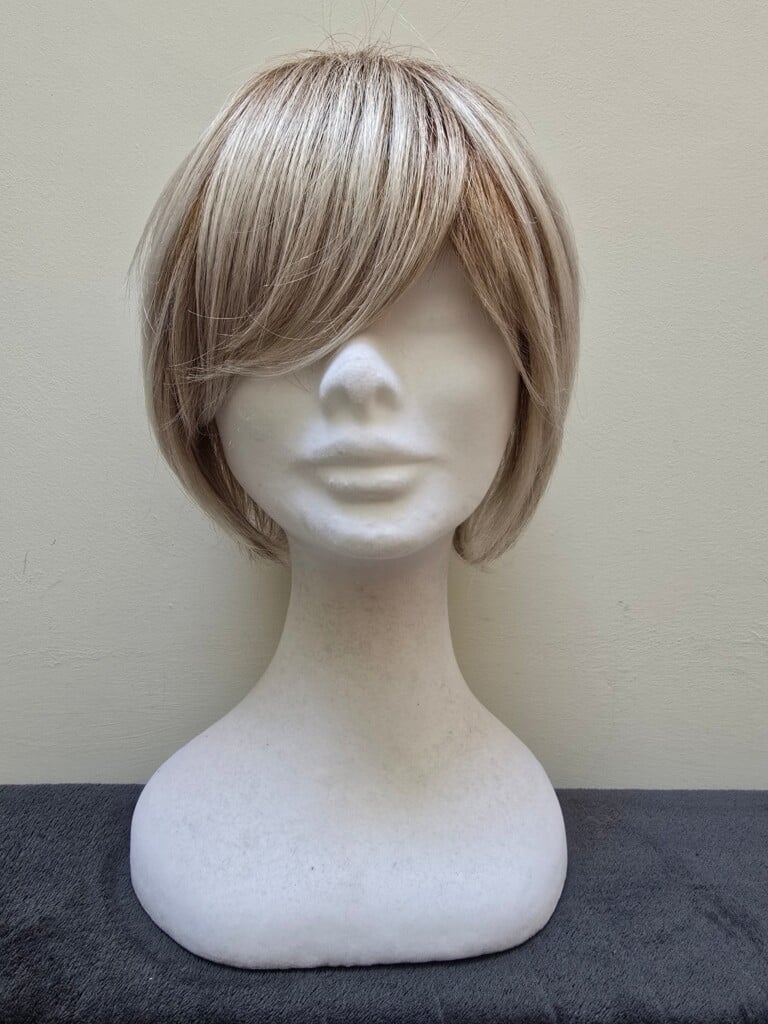 Blonde with a Monofilament Cap Wig No. 420
