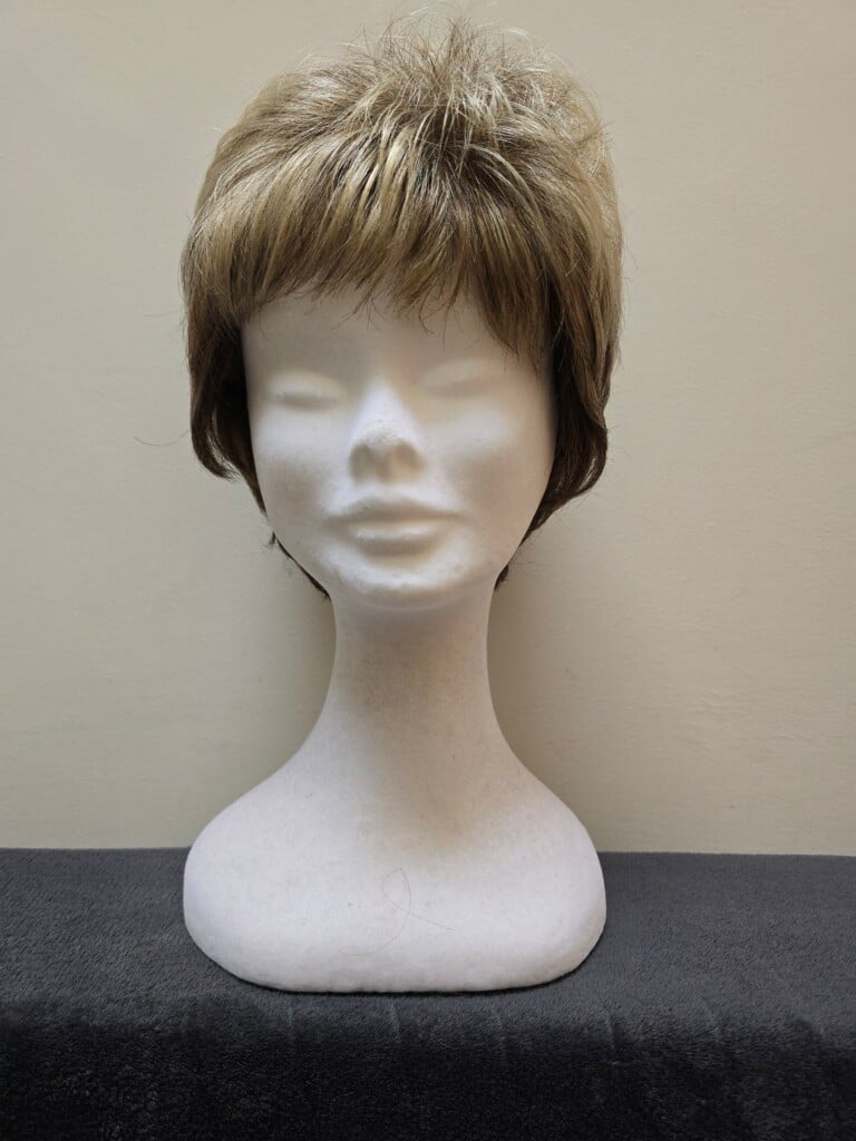 Brown with a Basic Cap and Monofilament Parting Wig No. 442