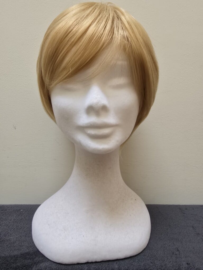 Red with a Basic Cap Wig No. 486