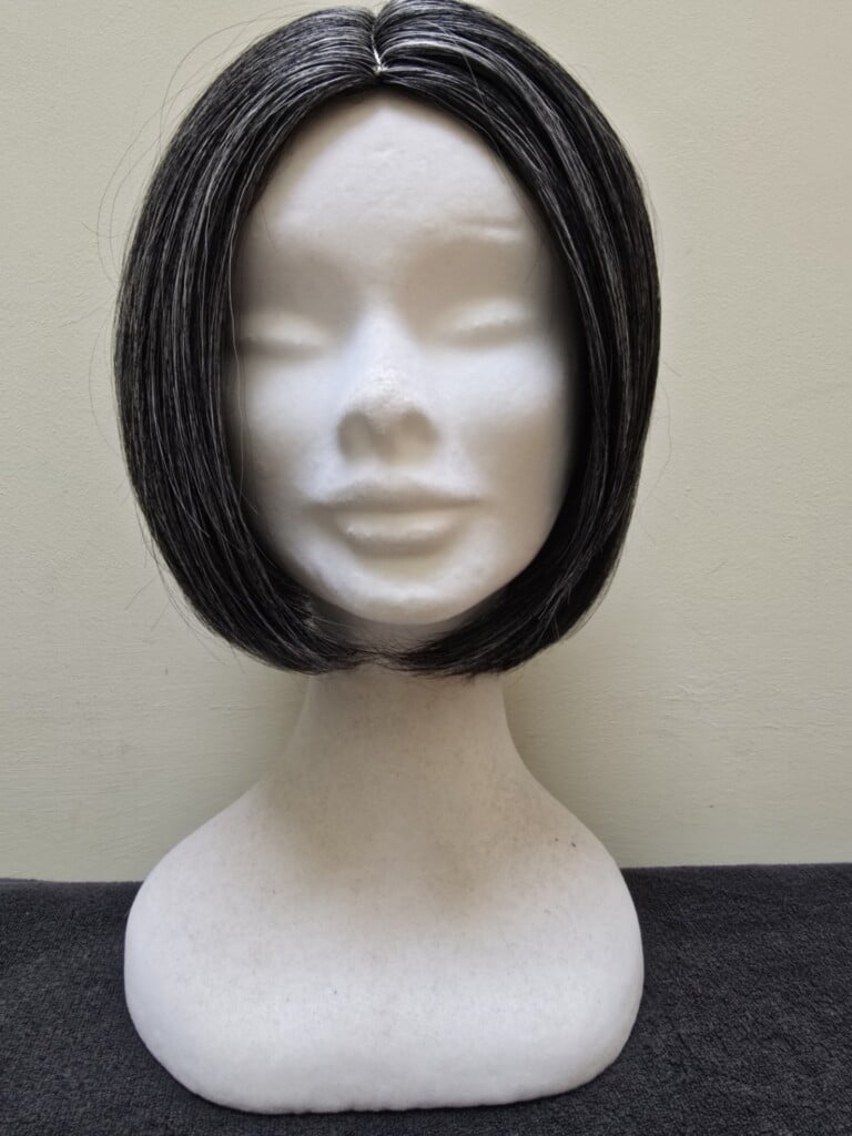 Grey with a Basic Cap Wig No. 498