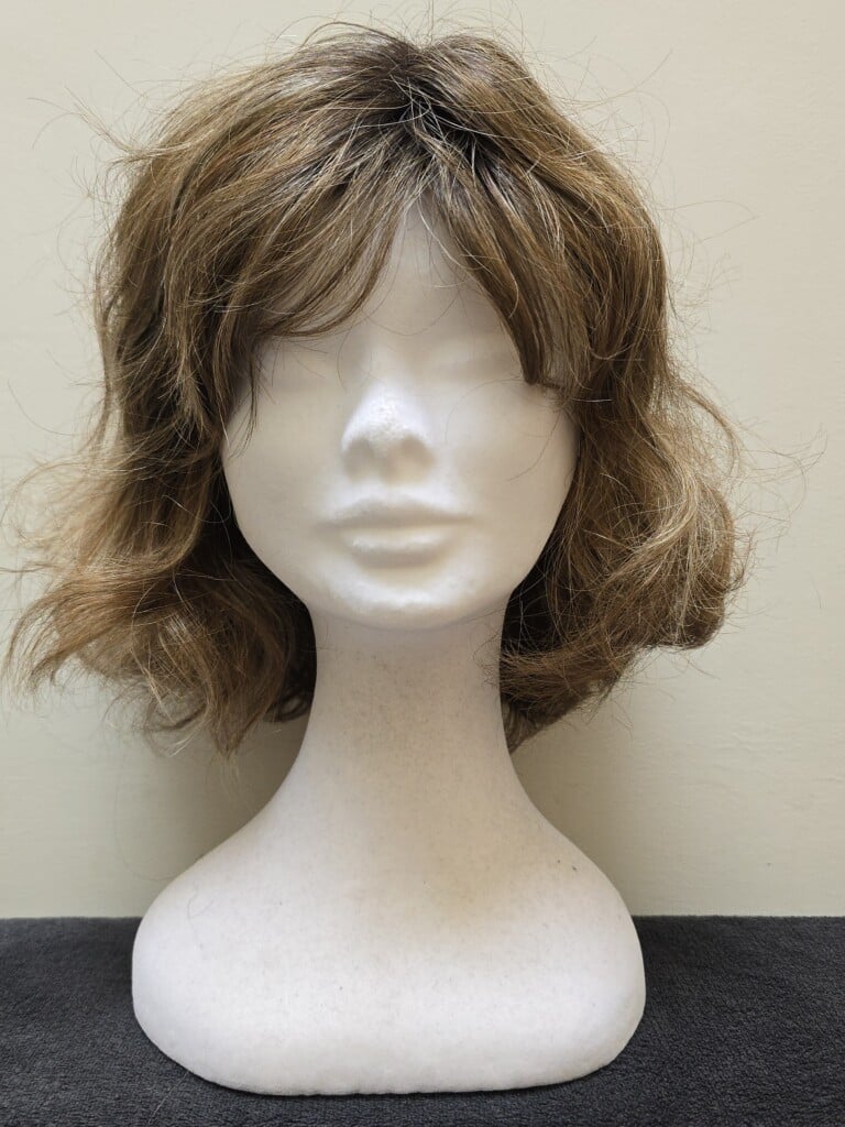 Brown with a Basic Cap and Monofilament Parting Wig No. 503