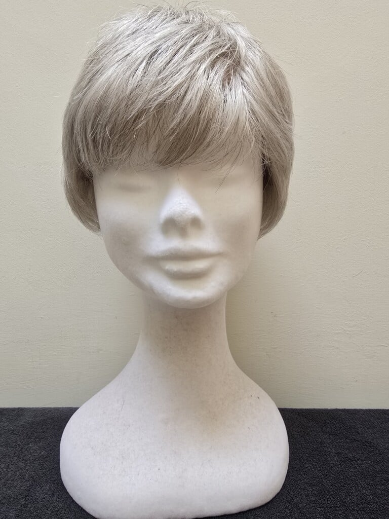 Grey with a Basic Cap and Monofilament Front Wig No. 510