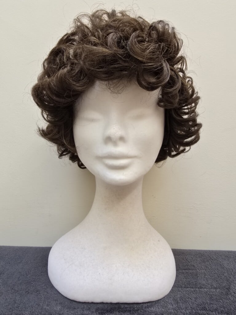 Brown with a Basic Cap Wig No. 521