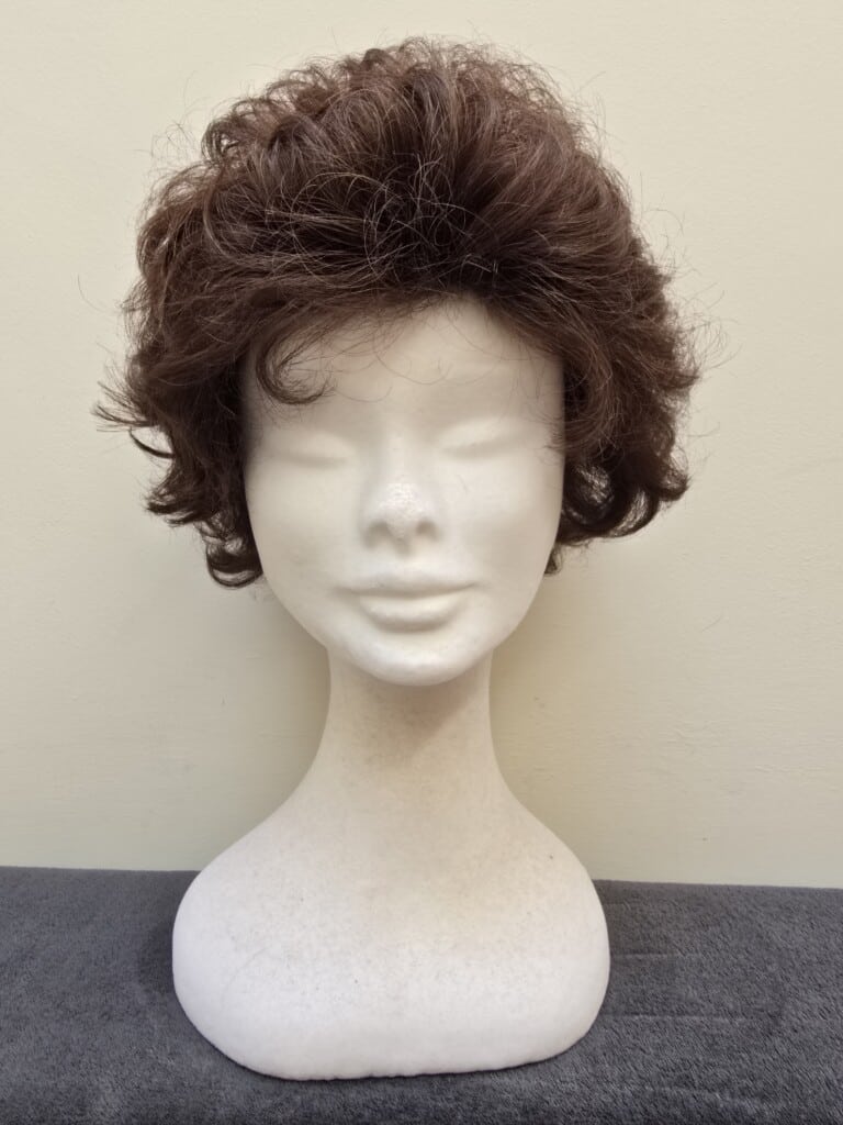 Red with a Basic Cap Wig No. 524