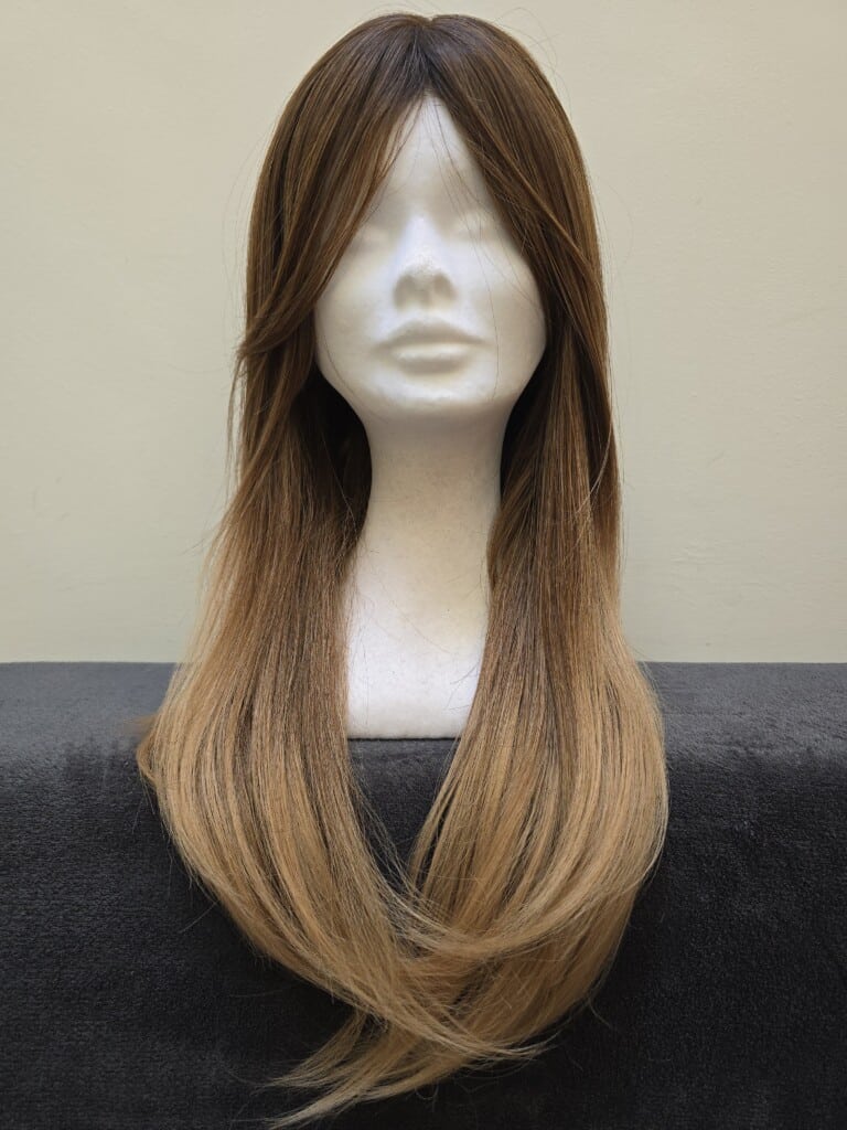 Brown with a Basic Cap Wig No. 530