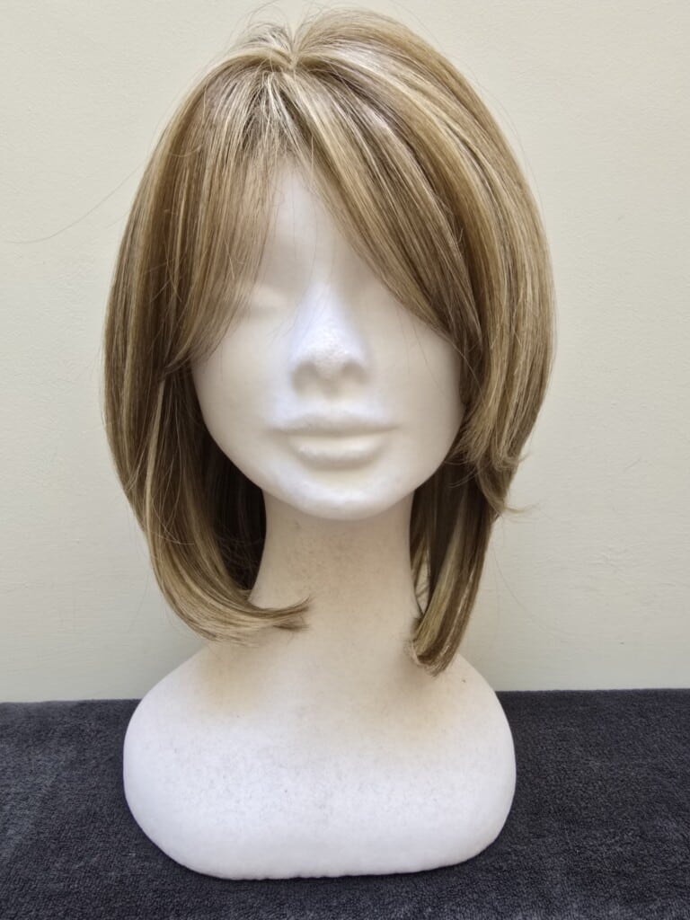 Brown with a Basic Cap and Monofilament Parting Wig No. 539